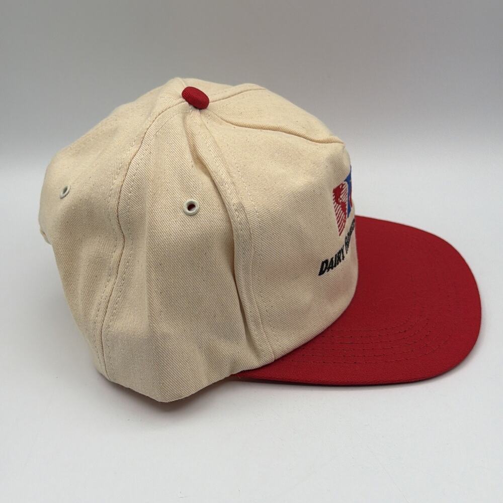 Vintage DAIRY FARMERS of AMERICA Snapback K-Products Truckers Hat / Baseball Cap - Picture 5 of 7